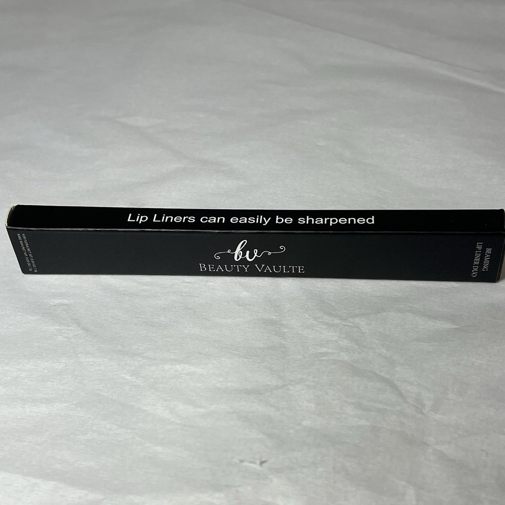 Beauty Vaulte Beaming Lip Liner Duo For Flora &Rare Mia Warm Mauve & Rosey Brown